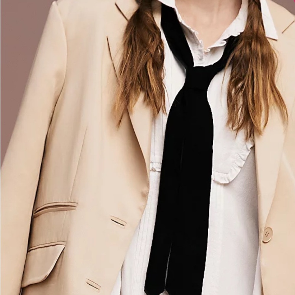 FREE PEOPLE BNWT 
Vaughn Velvet Tie - Picture 3 of 8